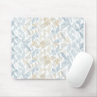Watercolor Crystal Facets Mouse Pad