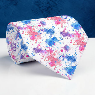 Watercolor Custom Necktie