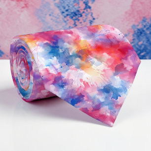 Watercolor Custom Necktie