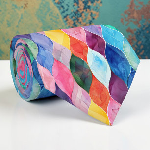 Watercolor Custom Necktie