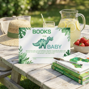 Watercolor Cute Dinosaur Books for Baby Insert