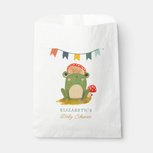 Watercolor Cute Frog Baby Shower Favour Bags