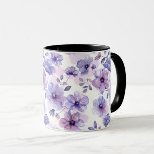 Watercolor Cute Sophisticated Chic Romantic Floral Mug