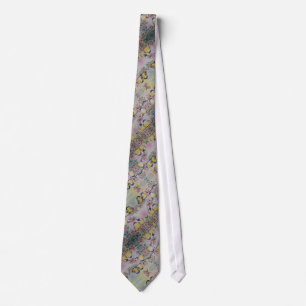 Watercolor - Cute Sparrows - Tie