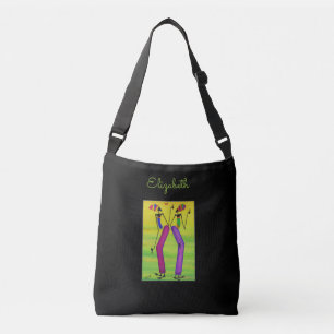 Watercolor, Cute Sunny Day Crossbody Bag