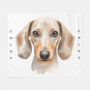 Watercolor Dachshund Dog Blanket – Cosy Pet Crate