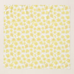 Watercolor Daffodil Ditzy Floral Scarf<br><div class="desc">Step out for your favourite spring occasion with these watercolor daffodil scarves! Shop the collection for more beautiful daffy printed goods. To see more work and learn about this artist,  visit her at www.theprintsprincess.com and www.instagram.com/theprintsprincess</div>