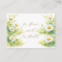 Watercolor daisies