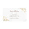 Watercolor daisies wildflowers business card