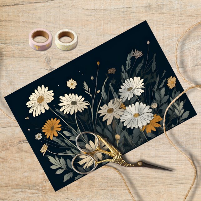 Watercolor Daisy Decoupage Daisy Decoupage Paper (Creator Uploaded)