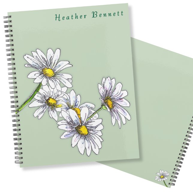 Watercolor Daisy Floral Boho Christmas Gift Planner (Creator Uploaded)