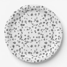 Watercolor Dalmatian Spots Pattern