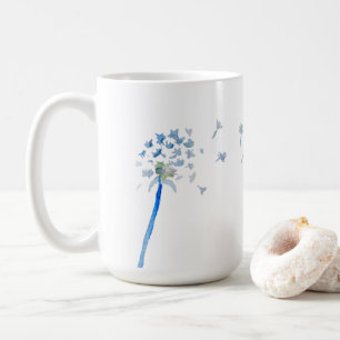 Watercolor Dandelion Coffee Mug