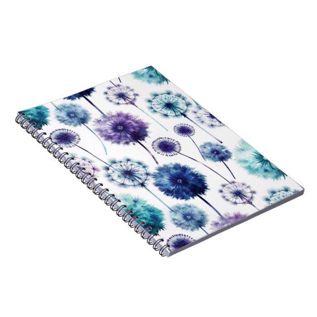 Watercolor Dandelion Notebook (Right Side)