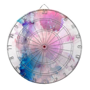 Watercolor Dartboard