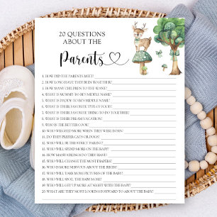 Watercolor Deer - games about the parents