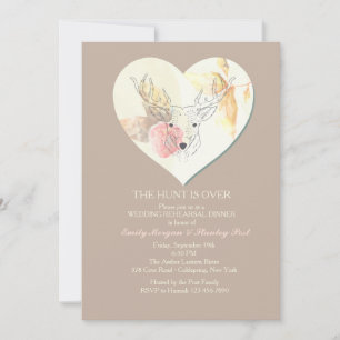 Watercolor Deer Invitation