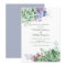 Watercolor Desert Cactus Succulents Wedding Shower