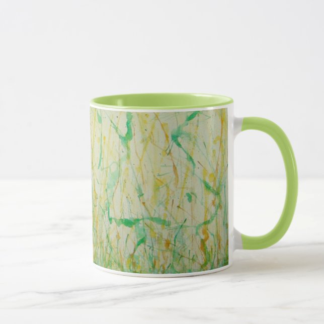Watercolor design Mug (Right)