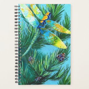 Watercolor Designed Dragonfly Customisable Planner
