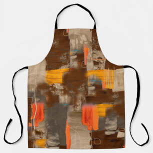 watercolor digital background pattern on backgroun apron