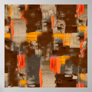 watercolor digital background pattern on backgroun poster