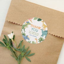 Watercolor Dinosaur Birthday Party