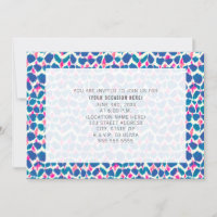 Watercolor Dot Pink Blue All Purpose Generic Party