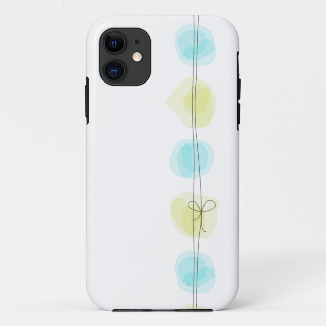 Watercolor Dots iPhone 5/5S Case (Back)