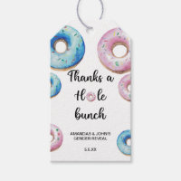 Watercolor Doughnut thanks a hole bunch gender rev