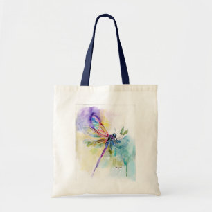 Watercolor Dragonflies Tote Bag