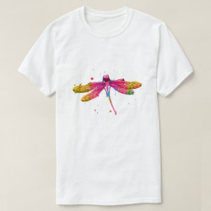 Watercolor Dragonfly Graphic Independant T-Shirt