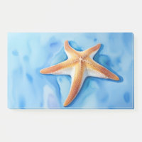 Watercolor Drawing of Starfish