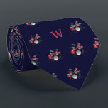 Watercolor Drum Kit Jazz Music Monogrammed Blue Tie<br><div class="desc">Strike a stylish chord with our Red and Grey Drum Kit Tie – a harmonious fusion of musical flair and personalised elegance. This tie isn't just an accessory; it's a visual celebration of the rhythmic energy found in the heart of every drummer and rock music lover. Featuring a meticulously detailed...</div>