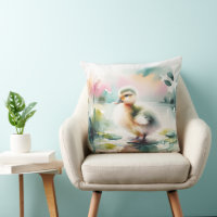 Watercolor Duckling Nursery Decor