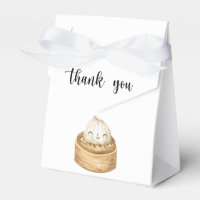 Watercolor dumpling - thank you baby shower