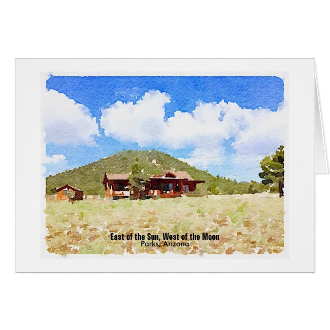 Watercolor East of the Sun, West of the Moon (Front Horizontal)