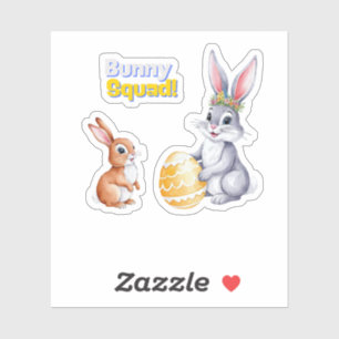 Watercolor Easter Card for Spring Holidays