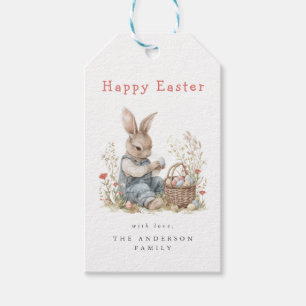 Watercolor Easter Party Gift Tags