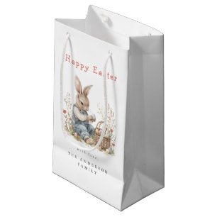 Watercolor Easter Party Small Gift Bag