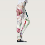 Watercolor elegant delicate asian floral pattern leggings<br><div class="desc">Watercolor elegant delicate asian floral pattern Leggings.</div>