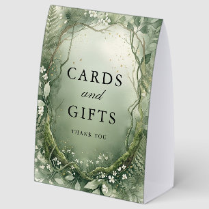 Watercolor Enchanted Forest Wedding Cards & Gifts