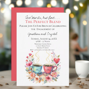 Watercolor Engagement Announcement