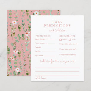 Watercolor Eucalyptus Baby Predictions & Advice