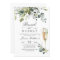 Watercolor Eucalyptus Greenery Brunch & Bubbly
