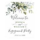 Watercolor Eucalyptus Greenery Engagement Party