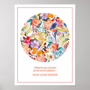 Watercolor Existentialism for Charity Poster