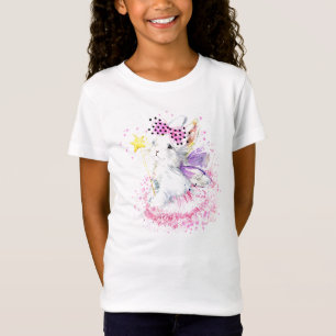 Watercolor Fairy Bunny T-Shirt