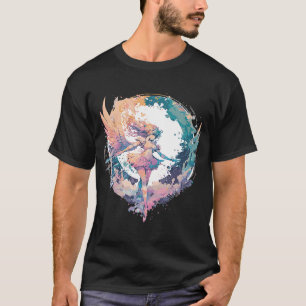 Watercolor Fairy Fairycore Grunge Pastel Goth Aest T-Shirt
