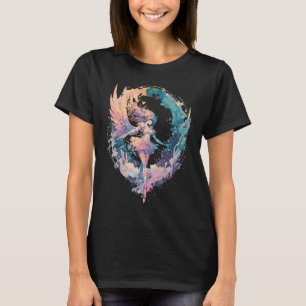 Watercolor Fairy Girls Fairycore Pastel Goth Butte T-Shirt